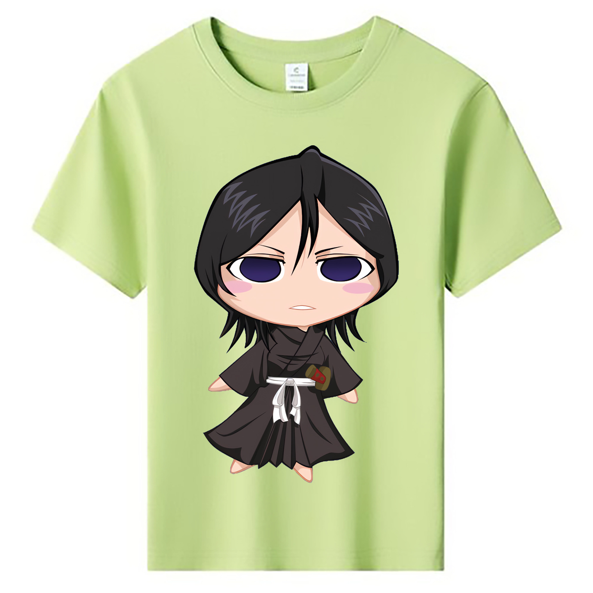 （画像用） ブリーチ 朽木ルキア BLEACH Kuchiki Rukia 綿100％キッズTシャツ（フロントプリント）